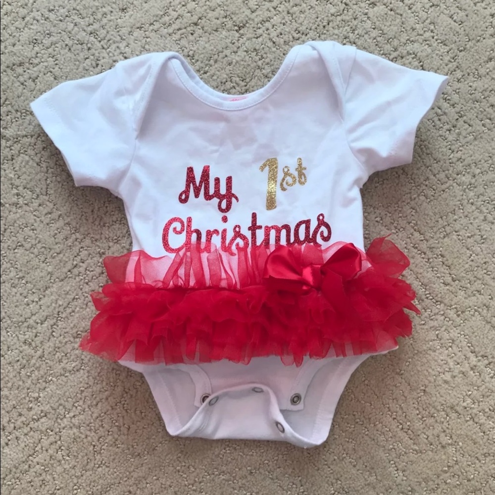 Baby’s first Christmas onsie